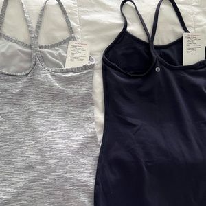Lululemon Power Y Tank Set x2